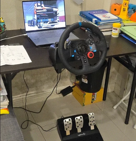 for PS5/PS4/PS3 and PC steering wheel PS5 game controller  G29 Driving Force Game Steering Wheel