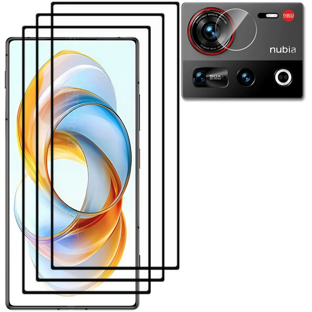 Protective Glass Cover on For ZTE nubia Z80 Ultra  Tempered Glass Screen Protector for ZTE Nubia Z80 Ultra NX741J  GLASS Film