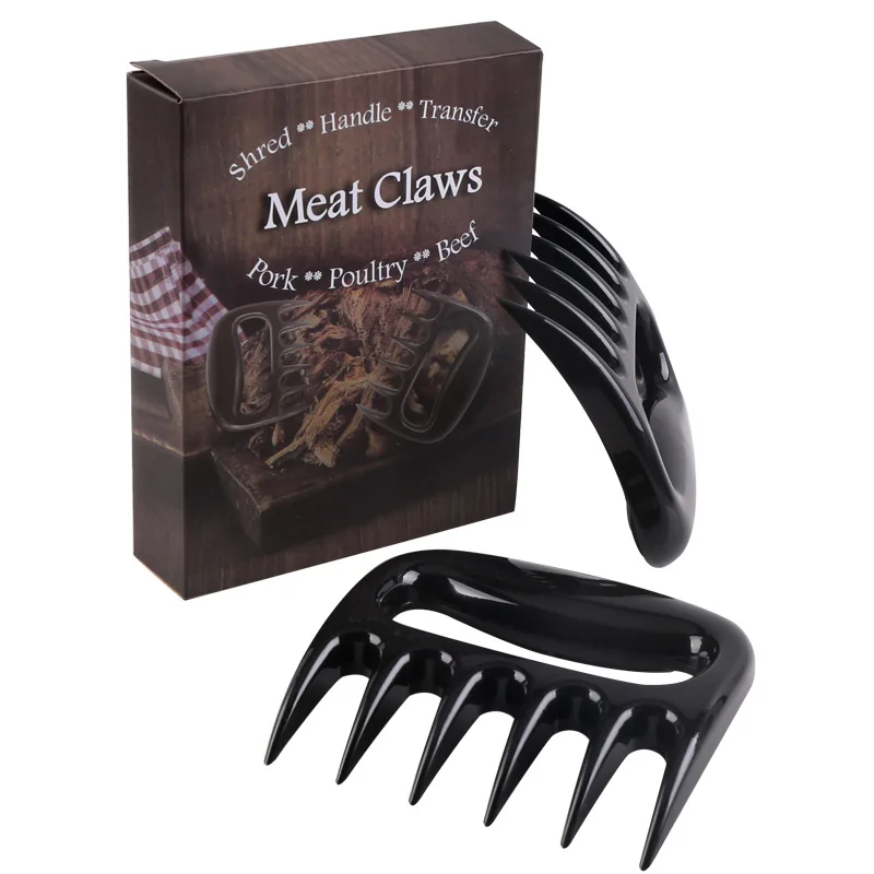 Divisor de carne de punto del fabricante, garra de oso, tenedor de barbacoa, utensilios de cocina, tenedor, divisor de carne, nuevo