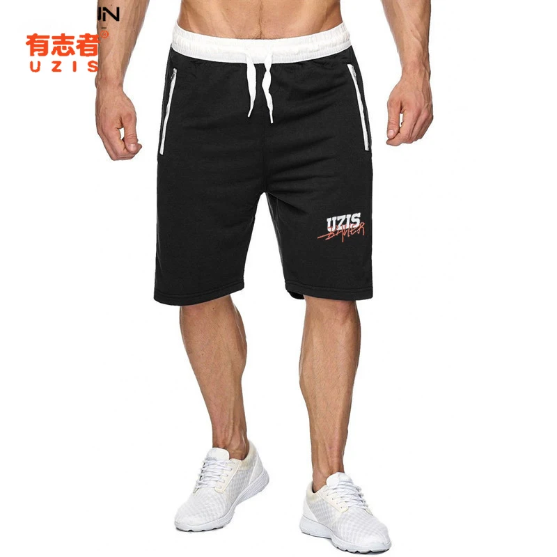 UZIS casual shorts men\'s shorts breathable beach shorts comfortable fitness basketball sports shorts men\'s Bermuda