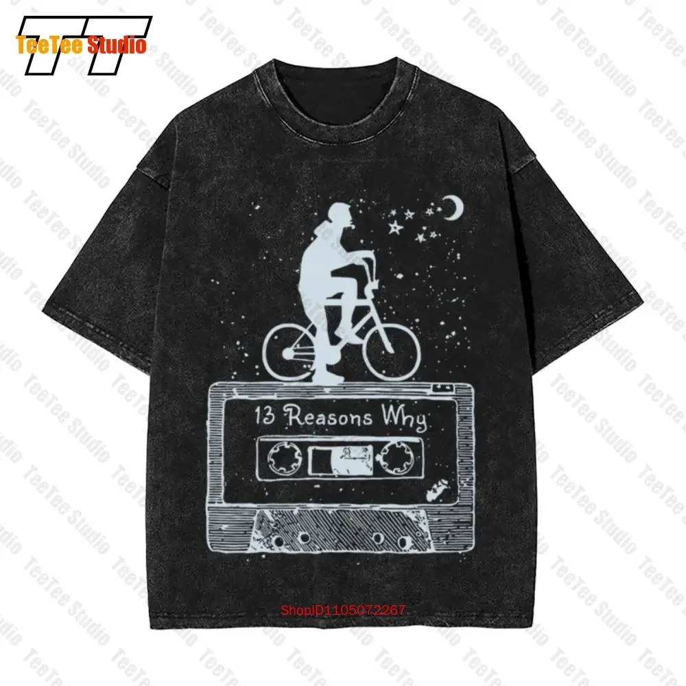 13 Reasons Why Feminina Custom Vintage Oversized T-Shirt X0OV