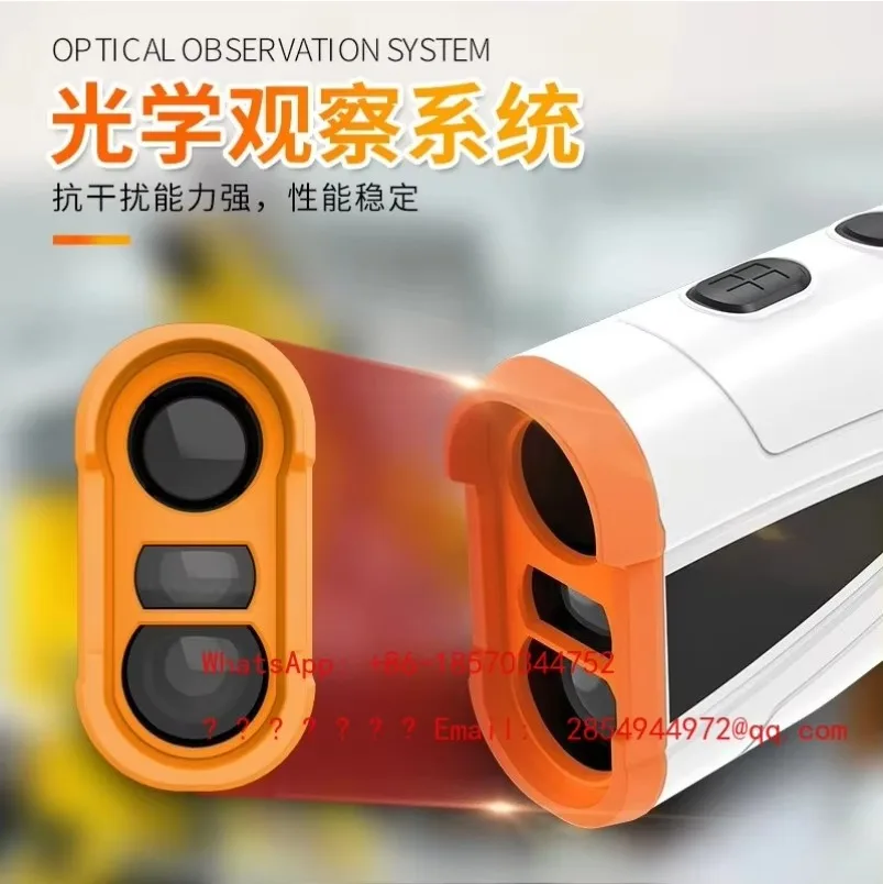 Outdoor Handheld Golf Distance Measuring Telescope Portable Golf Distance Measuring Equipment Course Distance Measuring Tool