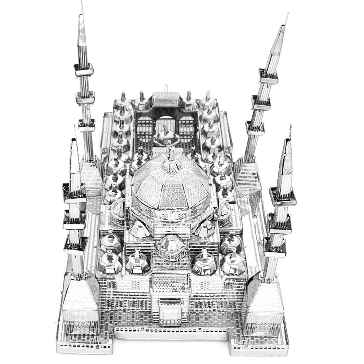 mosque 3D Metal Puzzle Building Blocks Kits DIY Mecha for Teens Men Hobbies Toys Great Gifts#