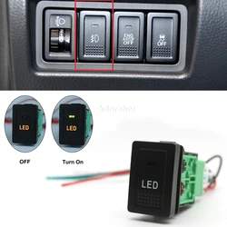 Front Fog Light Switch Orange LED Lamp Control Button 37270-77J00 for Suzuki SX4 Swift Grand Vitara 2006-2012 Accessories