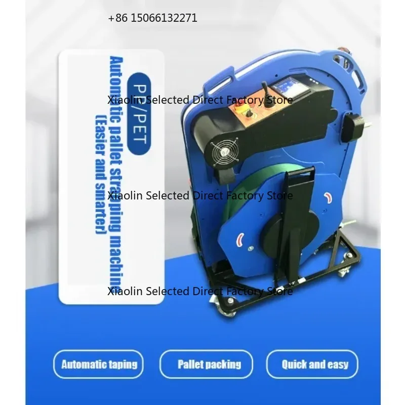 Automatic Strapping Machine for Heavy Big Pallet Products Thread Strap Bundling Machine Suitable for Various Packaging Needs