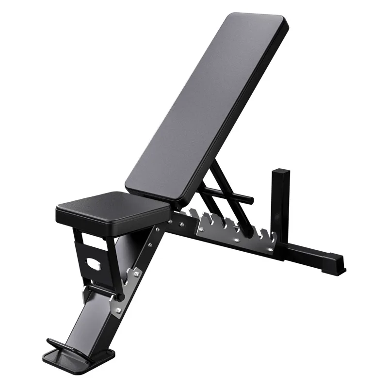 Household Fitness Home Gym Equipment Sit Up Stool With Adjustable Commercial Multifunction Stool Push Dumbbell Bench