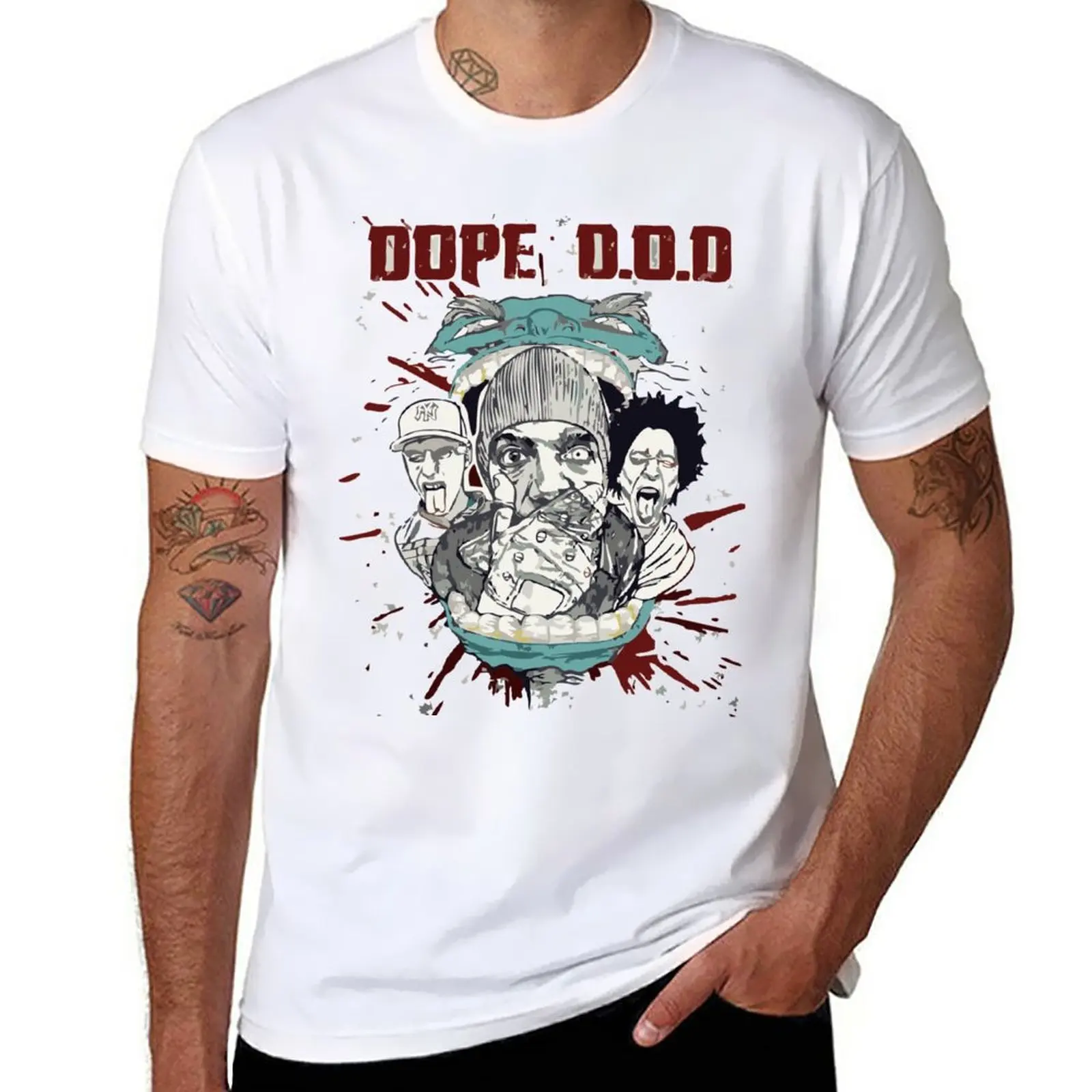 Dope D.O.D New 2016 Edition T-Shirt sublime aesthetic clothes oversized heavyweights t shirts men