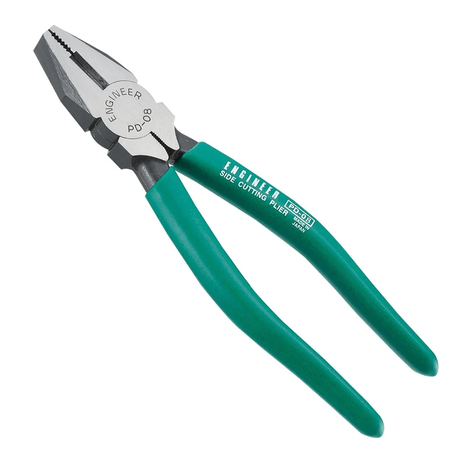 ENGINEER Side Cutting Electricians Pliers Combination Pliers165mm/185mm/210mm Professional Use PD-06/PD-07/PD-08