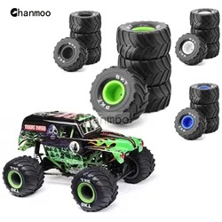 RC Monster Truck Buggy Wheels 100mm Off-road Rubber Tires 12mm Hex dla 1/10 1/12 1/16 1/18 Losi Mini LMT RC Car Upgrade Parts