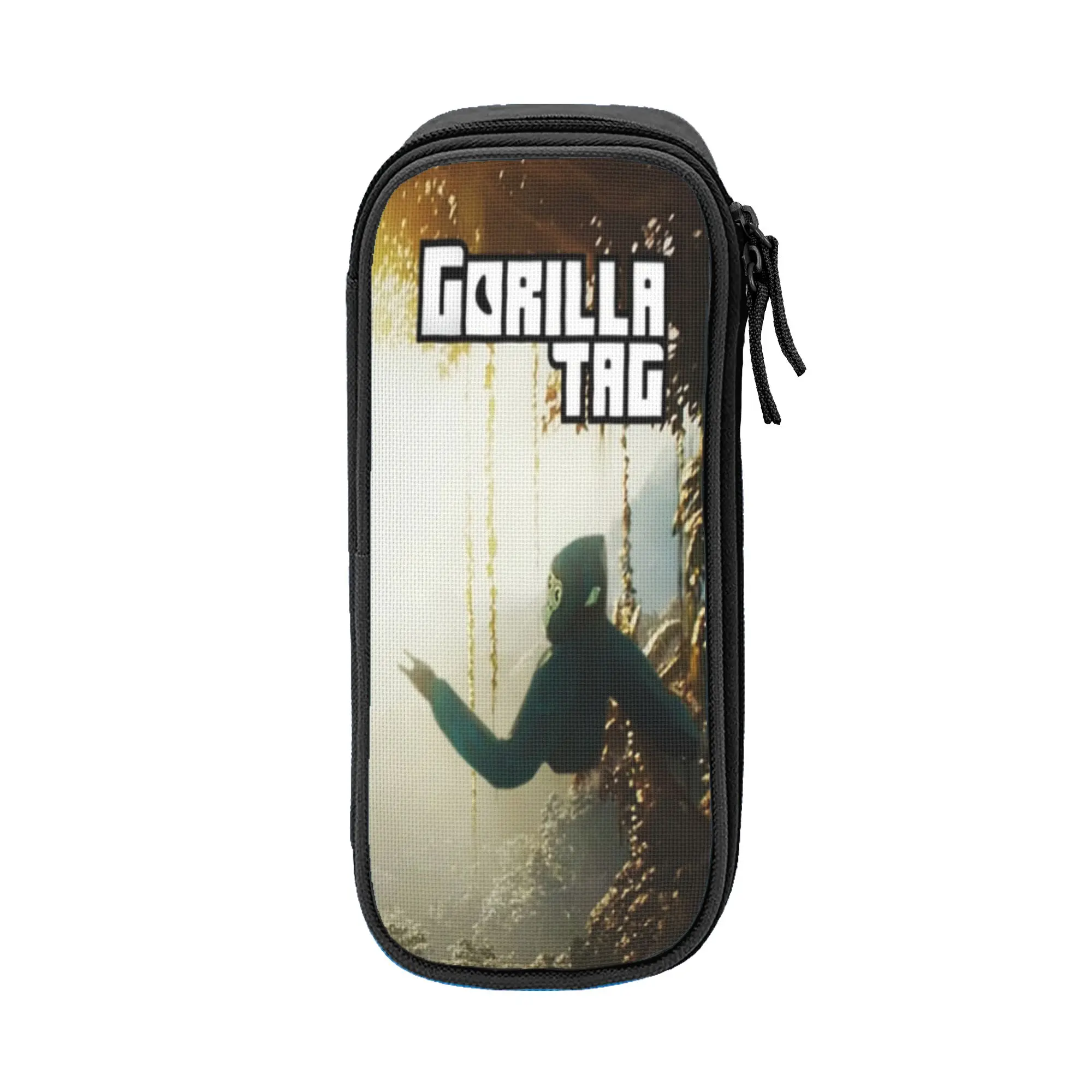 Gorilla Tag VR Gamer Pencil Cases Creative   Pen Box Bag Girls Boys Big Capacity Students School Cosmetic Pencilcases