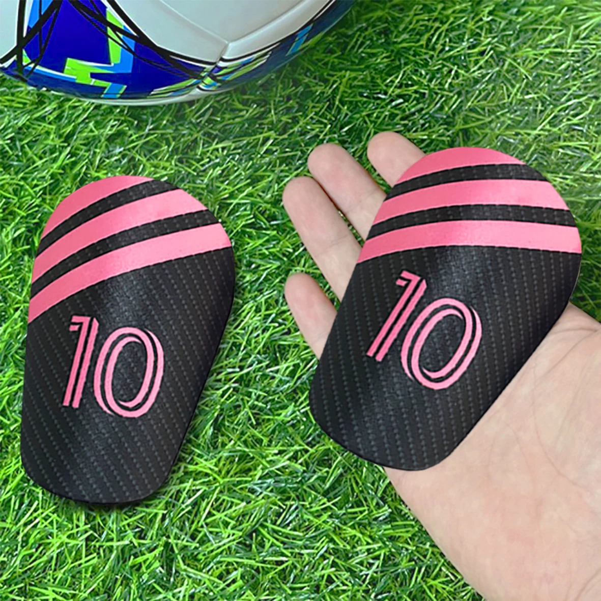 1 Pair Universal Football Soccer Shin Guard Shin Pads Protection Gear Shock Absorbing Protective Equipment for Children Adult