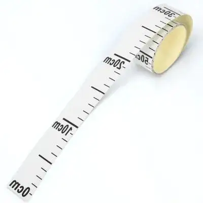 

Water Level Scale Sticker Aluminum Reflective Self-Adhesive Ruler Precise Measurement Tool for Pool Pond Water Gauge
