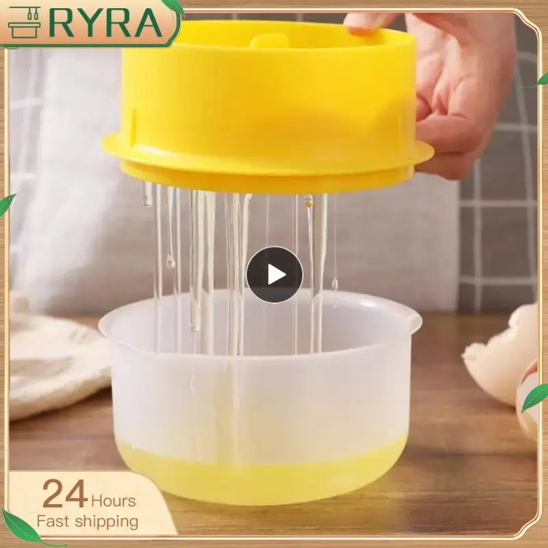 Cooking Tools 2 Colors Convenient High Quality Efficient Save Time High Quality Egg Yolk Separator Easy To Clean Egg Separator