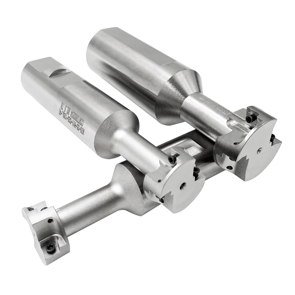 CNC Lathe Machine ATS12mm T-Slot Milling Cutter Rod 150 Holder Tool Three Sides Slotted Milling Cutter Bar Use CPMT080204 Insert