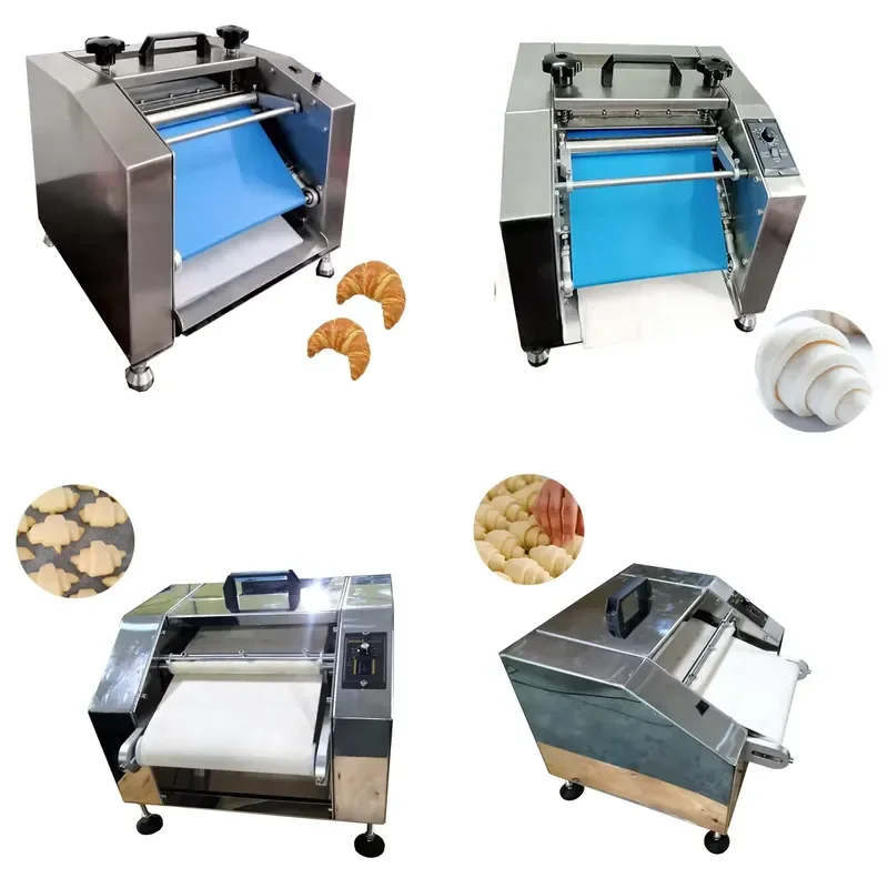 YWM Certificate Automatic Croissant Maker Machine New Type Croissant Molding & Rolling 220V Voltage