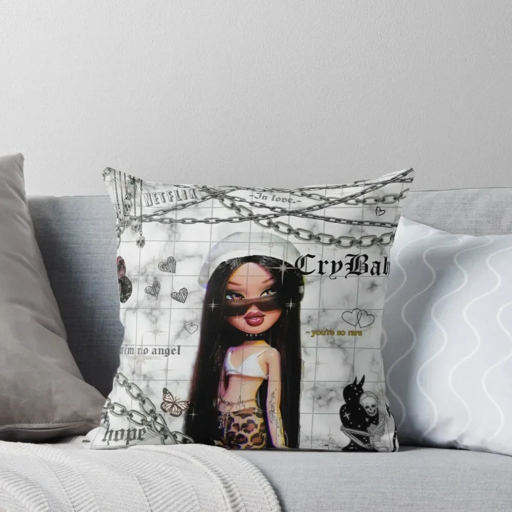 Suave Throw Pillow Decorative Cover For Living Room Anime pillowcases for sofa cushions pillow