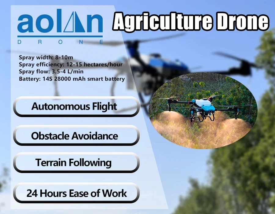 Agricultura Pulverizador com Irrigação Automática Sistema, 4 Axis Fame Drones