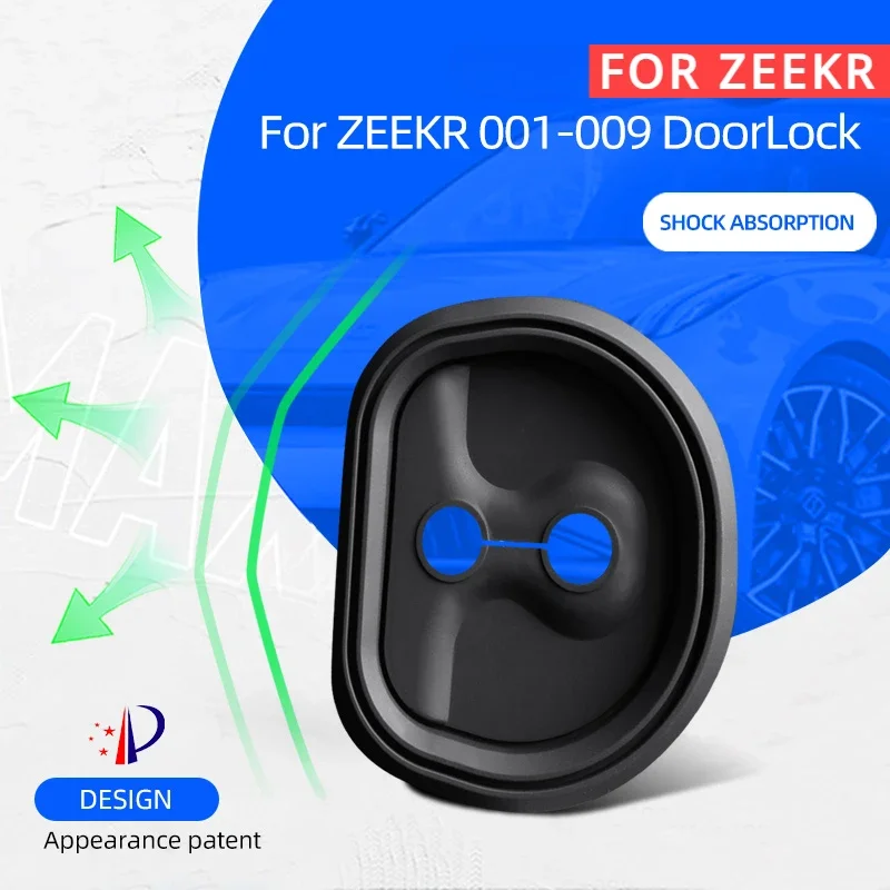 

Car Door Lock Cover Case Protection for ZEEKR 001 009 X Silicone Car Door Lock Protective Cover Fit 001 009 X