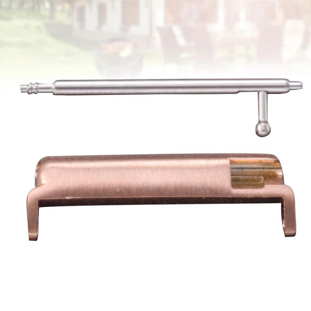 

2Set Watch Band Linker Stainless Steel 2 Pin Rose Gold Spring Bar Tool Easy Removal for Strap Repair