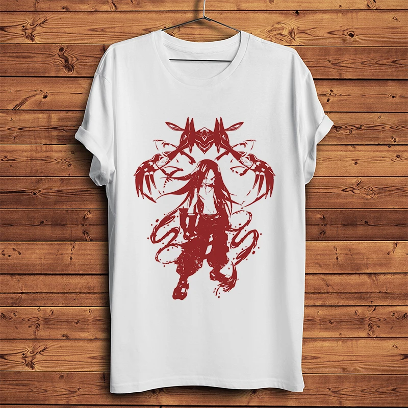 Shaman samurai Amidamaru Yoh Asakura Funny anime T Shirt Men homme daily Short sleeve TShirt Unisex Streetwear manga tee