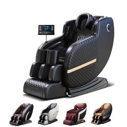 2021 new style U shape pillow massage heating back and calf roller hip full body massage chair with AI voice control