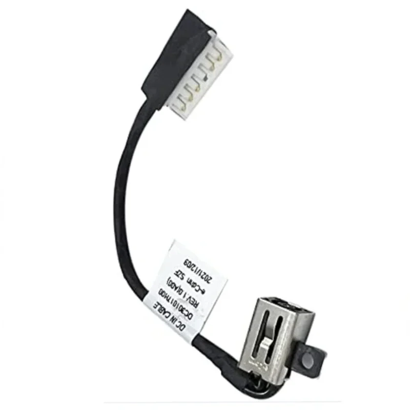 For INSPIRON 15 3510 3511 I5-1135G7 3515 3510 3520 3521 3525 DC Jack Power Cable Plug in Charging Port DC301017H00 0231X7 parts