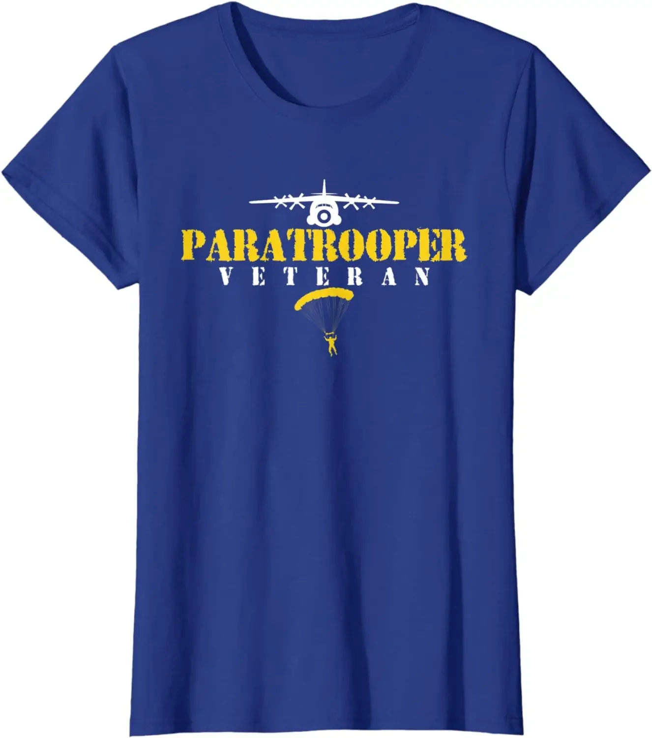 Parachutist of Airborne Infantry Division T-Shirt Short Sleeve Casual Cotton O-Neck Summer Men Clothing