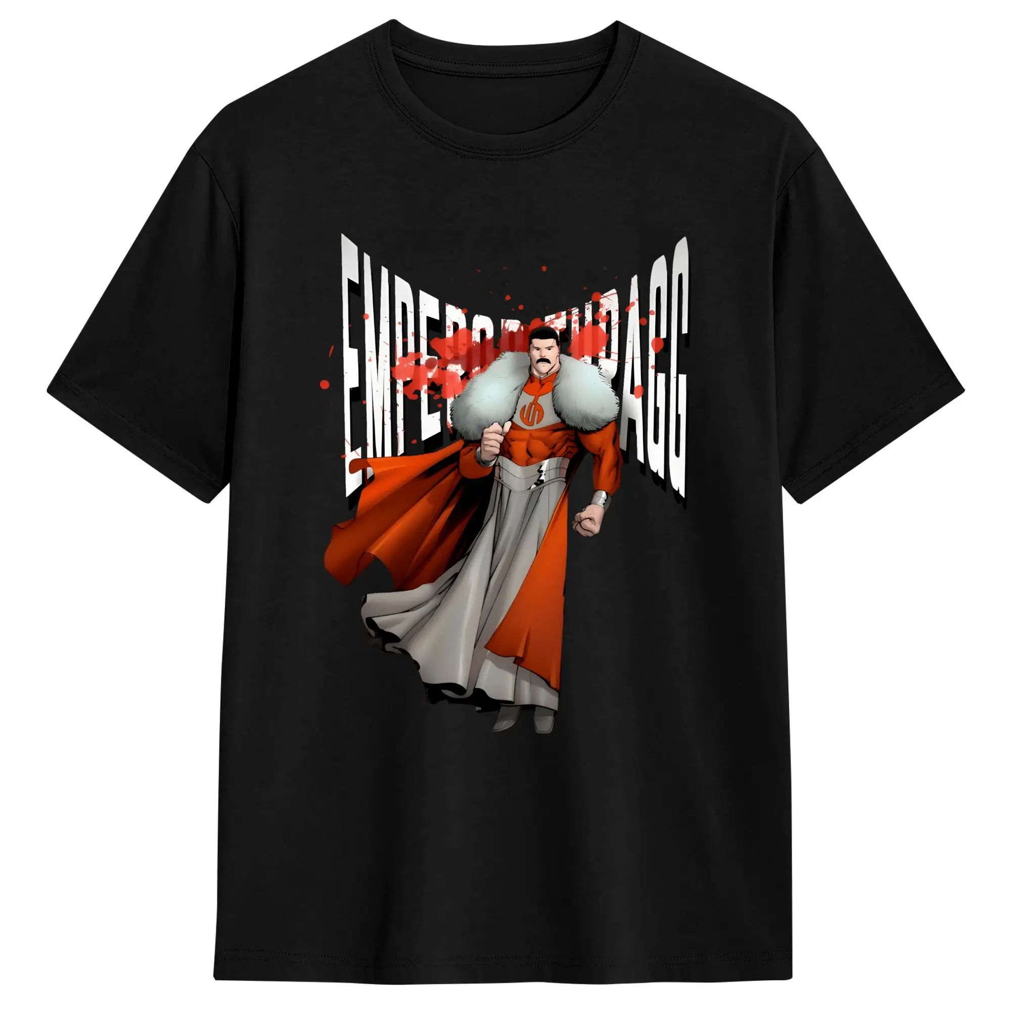Streetwear T-Shirt Summer Legendary Viltrumite Thragg Trendy Cool T-Shirts Invincibled Anime 100% Cotton Tshirt Short Sleeve