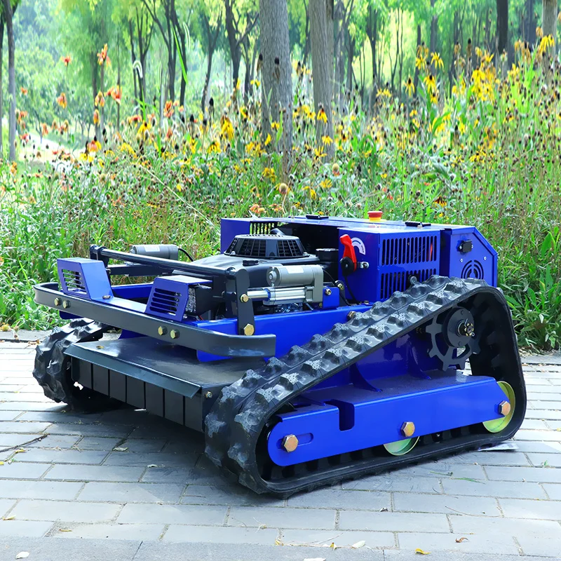 Customized orchard clearing dedicated intelligent remote control all terrain tracked weeding machine