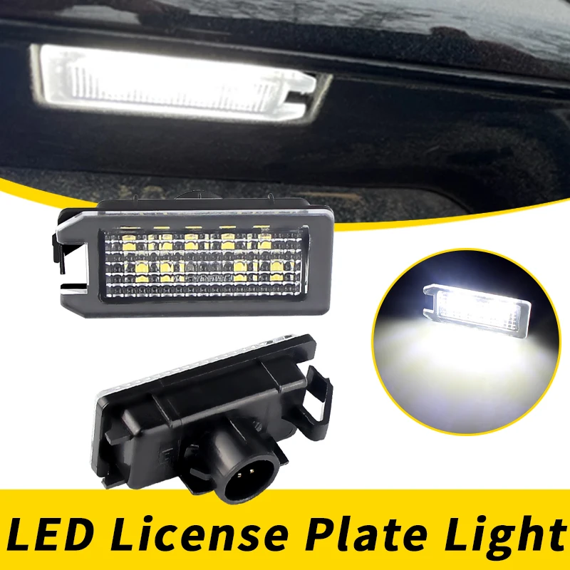 2 個 Canbus LED ライセンスナンバープレートライトランプ 14-20 ジープグランドチェロキー WK2 14-17 コンパスパトリオット 15-17 ダッジバイパー 13-17