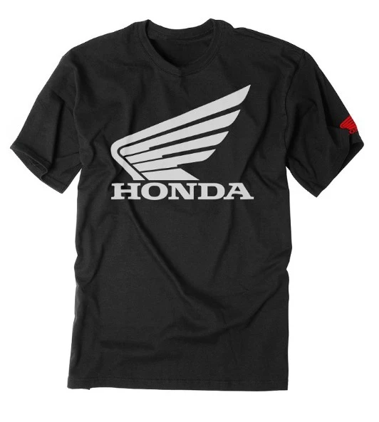 

Мужская хлопковая футболка Honda в уличном стиле, летняя повседневная одежда, лето 2025 г., дышащая ткань, удобный дизайн