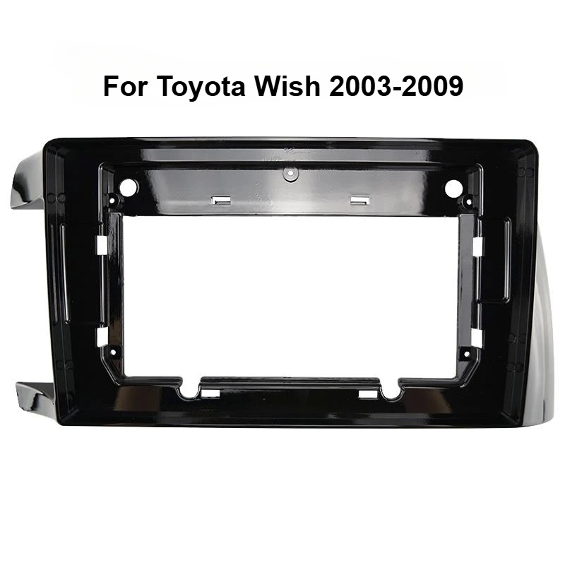 Car 2Din Audio Face Plate Fascia Frame for Toyota Wish 2003-2009 10.1