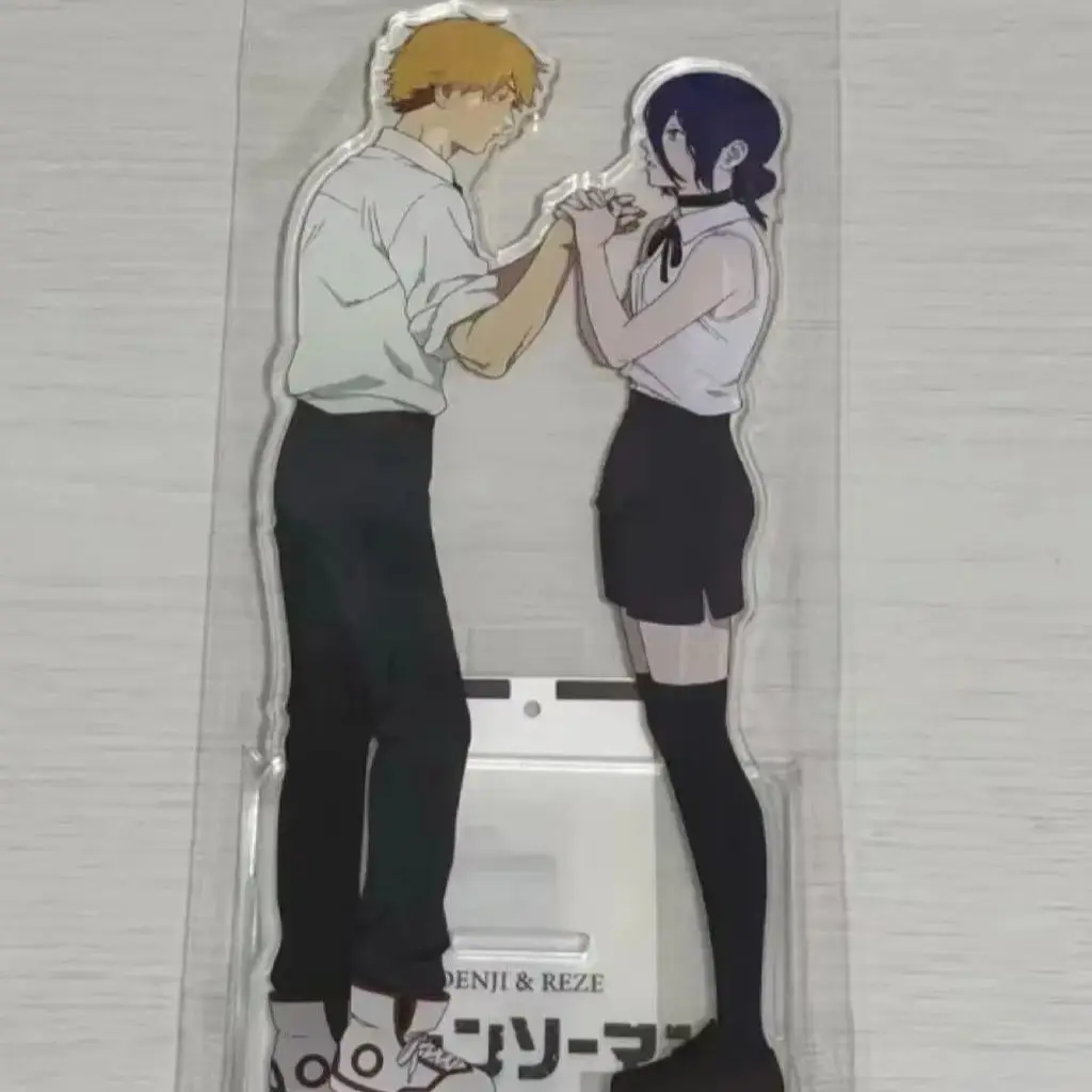 Anime Acrylic Stand Reze Arc Denji Cosplay Stand Model Plate Figure Acrylic Standing Desktop Ornament Props - view 4