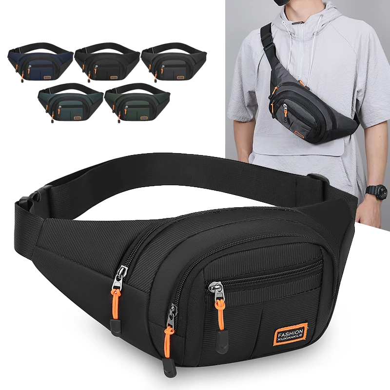

Поясная сумка унисекс из оксфорда, водонепроницаемая, многофункциональная, большой вместимости, износостойкая, с защитой от брызг, для работы на открытом воздухе и строительных работ