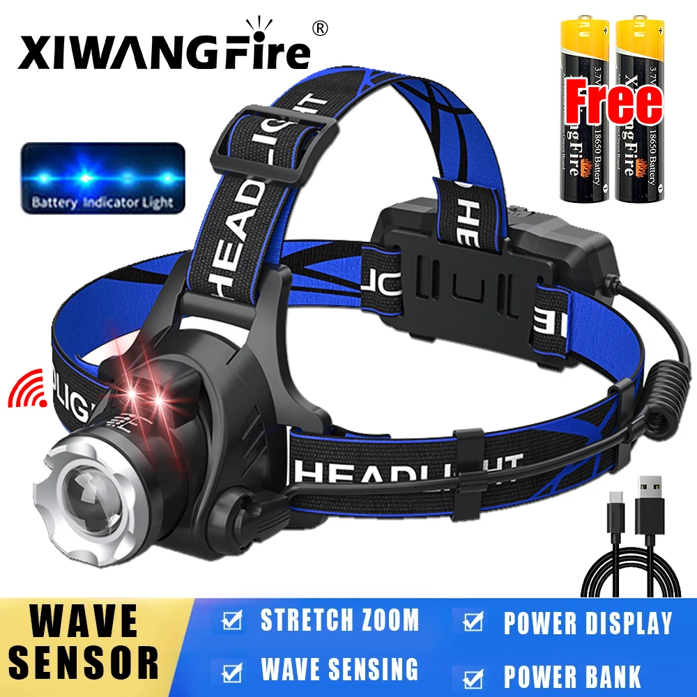 Scheinwerfer xml t6 LED Scheinwerfer zoombare Scheinwerfer Taschenlampe 5000Lumen leistungs starke