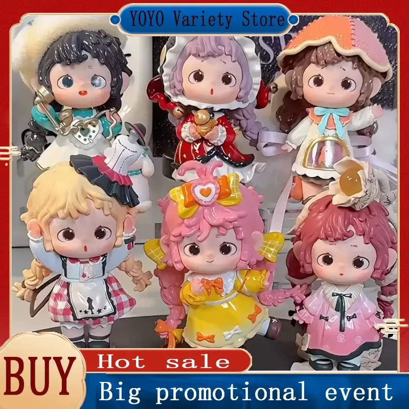 

HEYONE Blind Box Figures Fufu Mystery Kingdom Invitation Series Neo Hou Same Style Collectible Desktop Decorations For Fans