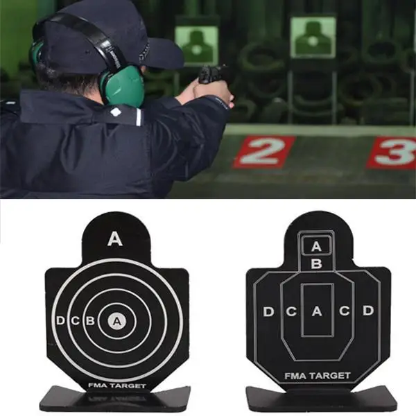 Metal Shooting Target Airsoft Outdoor Tactical Hunting Practicing Training Accessories