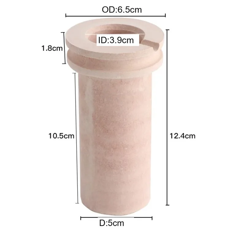 High Temperature Resistant Ceramic Melting Crucible for Metal Melting Jewelry Casting Melting Pot Refining Tool Furnace