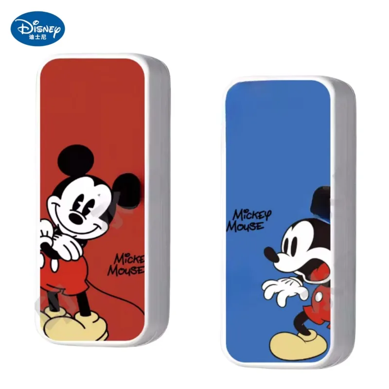 Disney Mickey Cartoon Cute Print Simple Portable Glasses Storage Box Anti-fall Wear-Resistant Lens Anti-Scratch Sunglasses Case