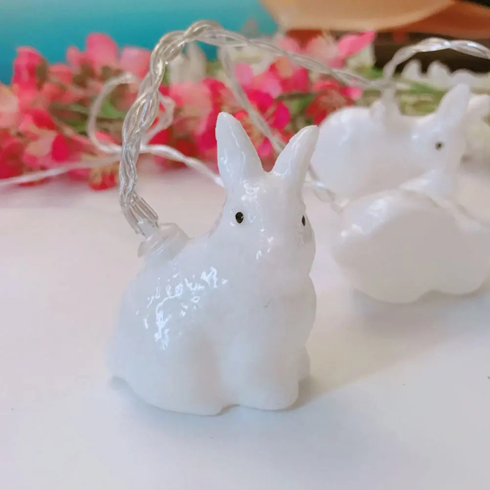 10 Leds Easter String Lamp 1.5 Meter Warm White Animal Design Light for Yard Patio Living Room Holiday Event Decor Creative