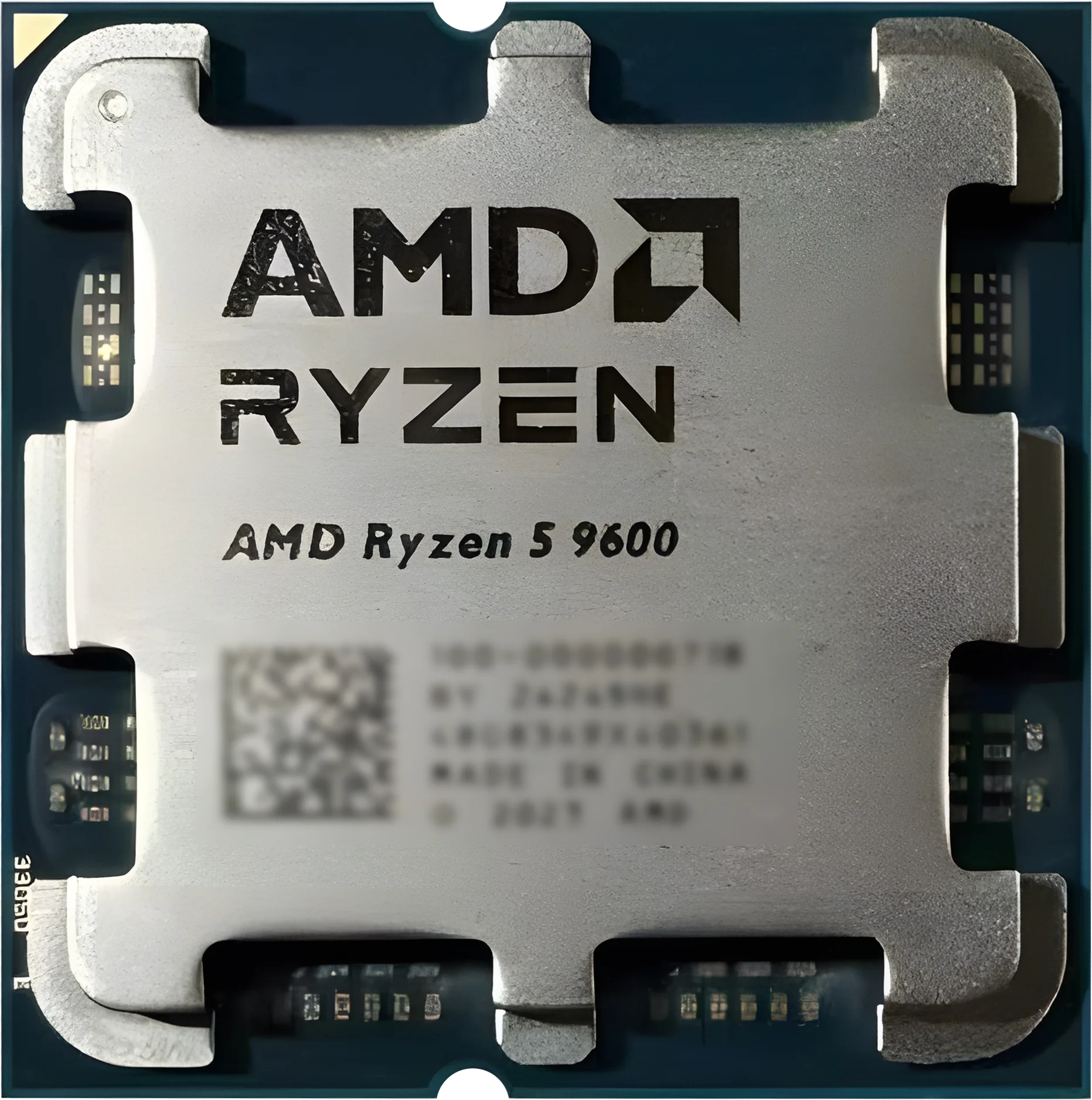 NEW AMD Ryzen 5 9600 R5 9600 5.2GHz 6-Core 12-Thread 4NM 38M Desktop Processor Socket AM5 CPU Gaming Processo but no fan