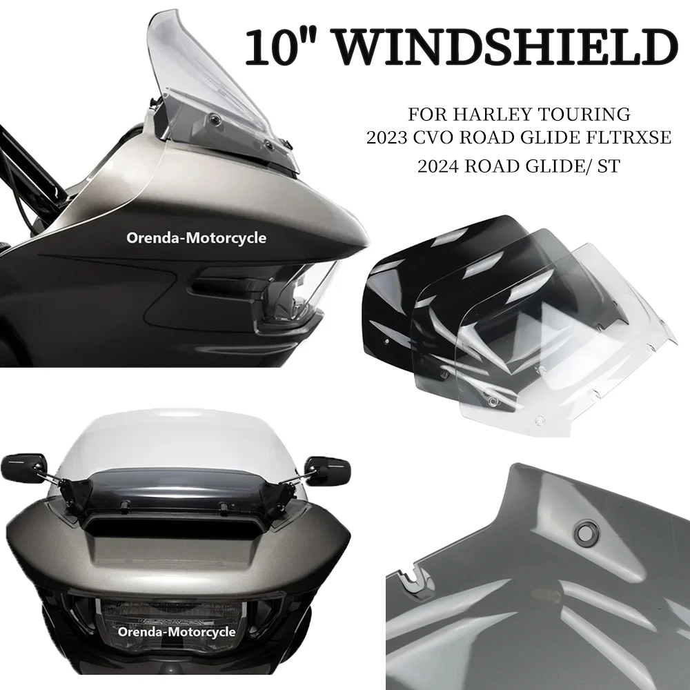 carenage-de-pare-brise-10-deflecteur-de-vent-nouveaux-accessoires-pour-harley-touring-cvo-117-121-road-glide-st-fltrxse-2023-2024