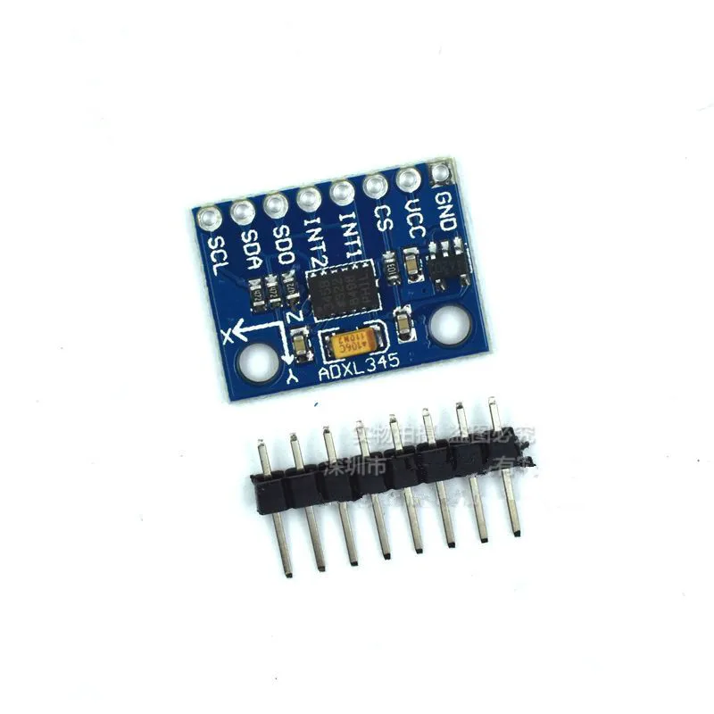 GY-291 ADXL345 digital three-axis gravity acceleration tilt module IIC/SPI transmission