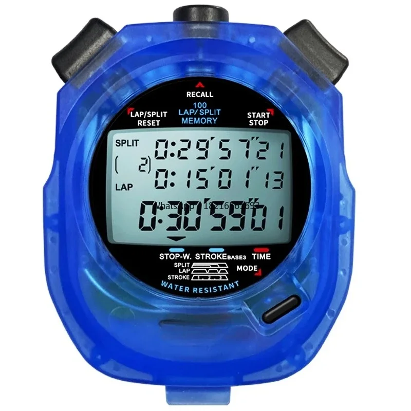New Store Track And Field Training Electronic Stopwatch Timer DT495D