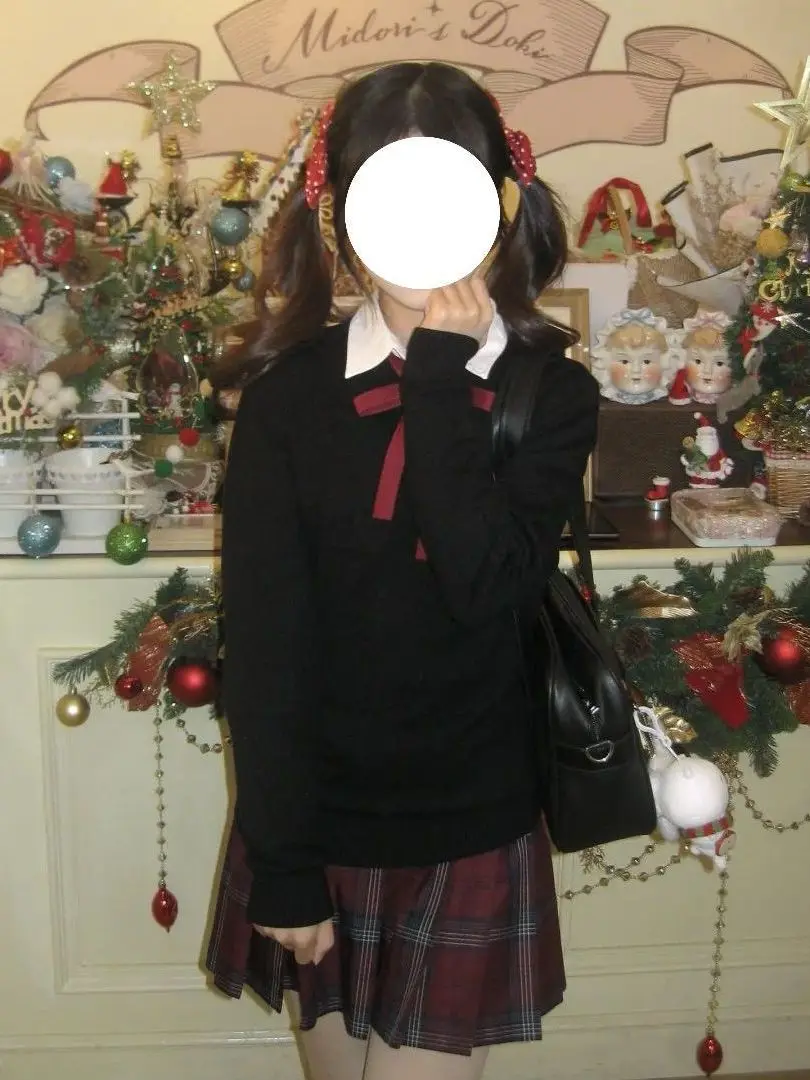 

College Sle японский JK orm комплект вязаного свитера женский модный осенне-зимний многослойный комплект универсальной идентификационной юбки