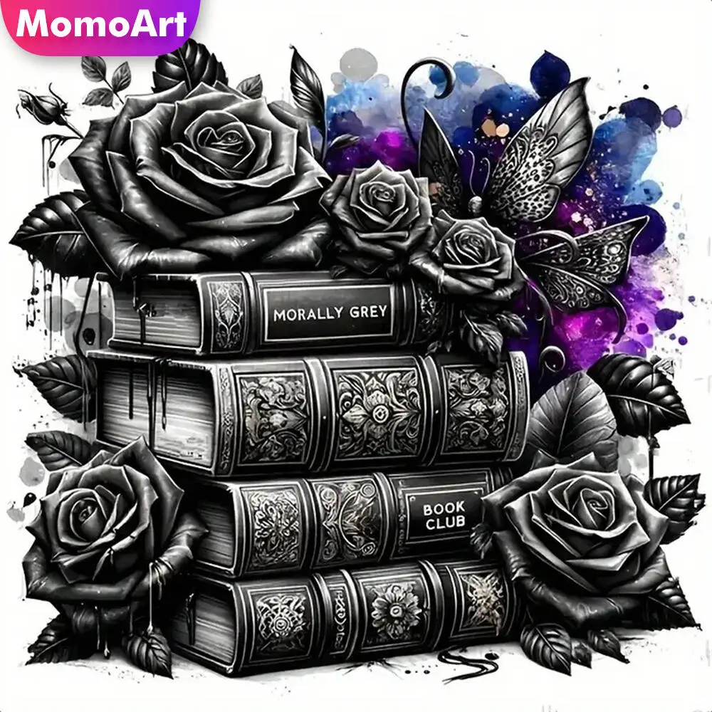 Momoart Bär Diamant Mosaik Tier voller Runde Diamant Malerei Mond Stickerei neue Ankunft handgemachte Hobby
