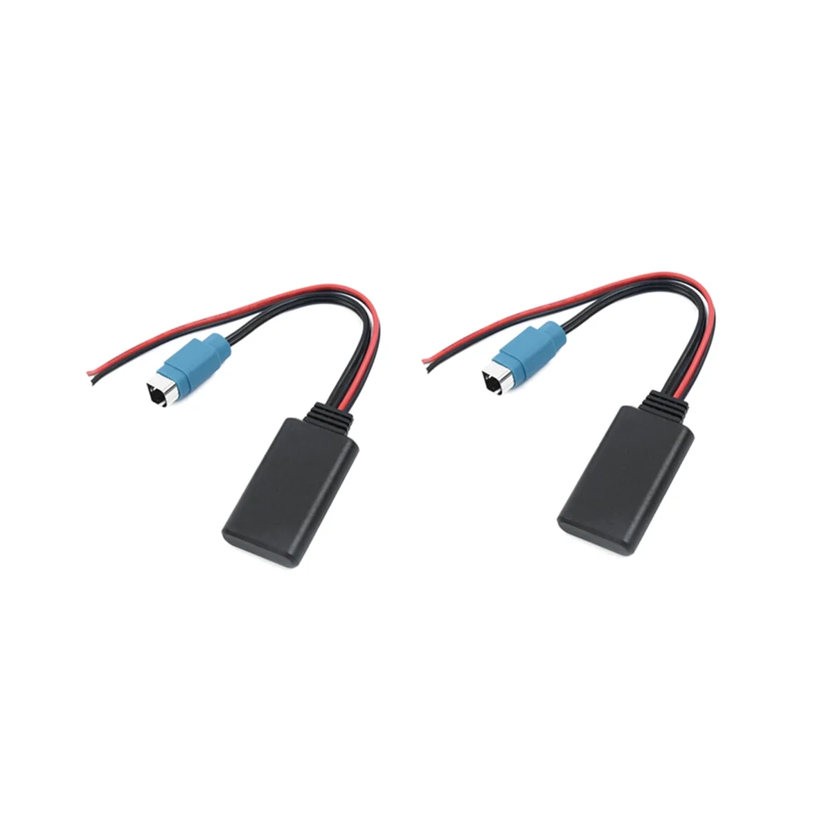 

2PCS Car Bluetooth Module Music Adapter Aux o Cable for Alpine CDE-W203Ri IDA X303 X305 X301 KCE-237B