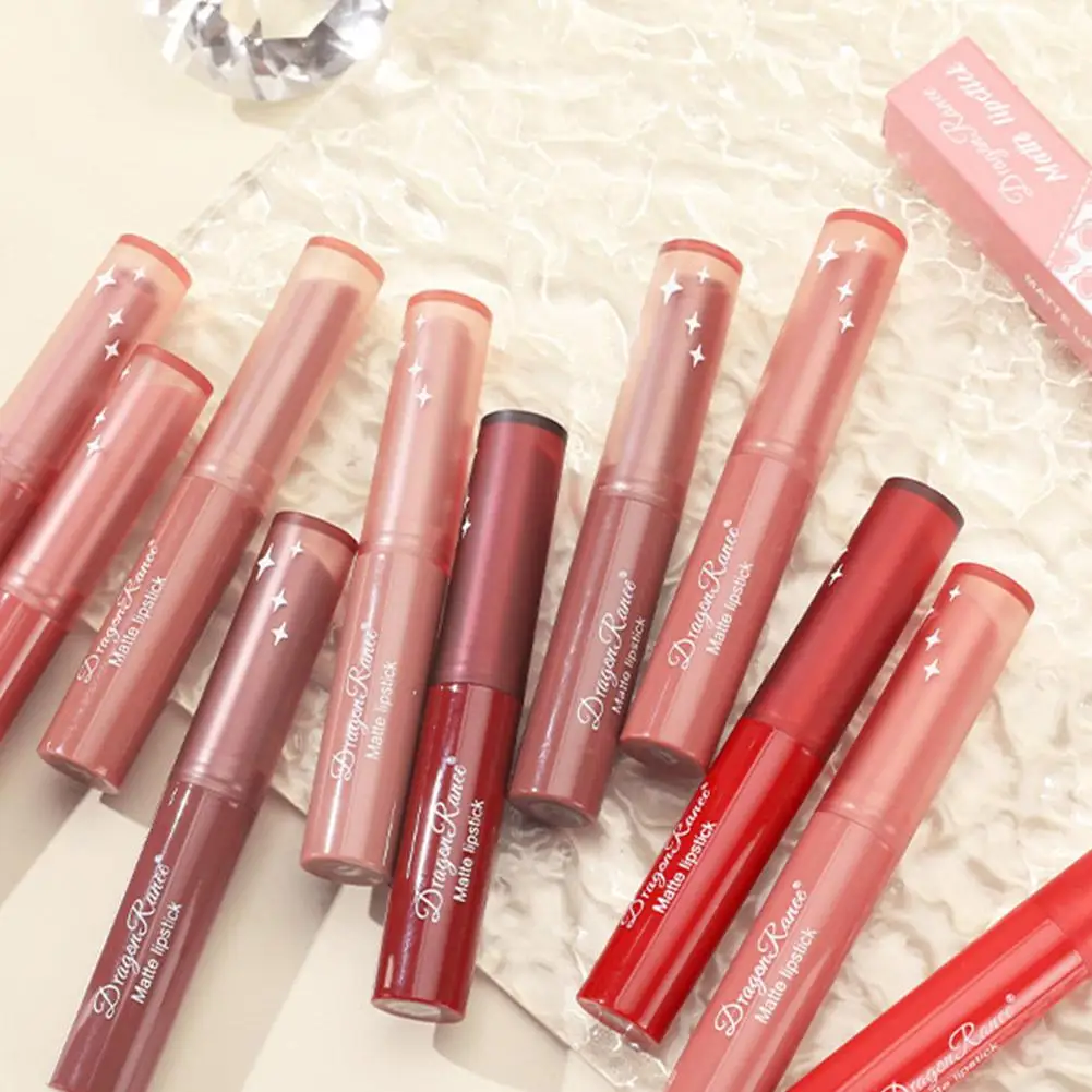 Premium Matte Lipstick Getinte Lipbalsem Volumegevende & Hydraterende Lipgloss Langdurige Romige Formule