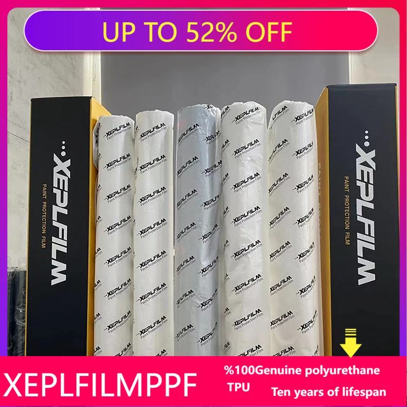 

XEPLFILM PPF Highest quality Transparent Gloss Film TPU PPF Paint Protection Film Anti-yellowing Self-healing thermal repair