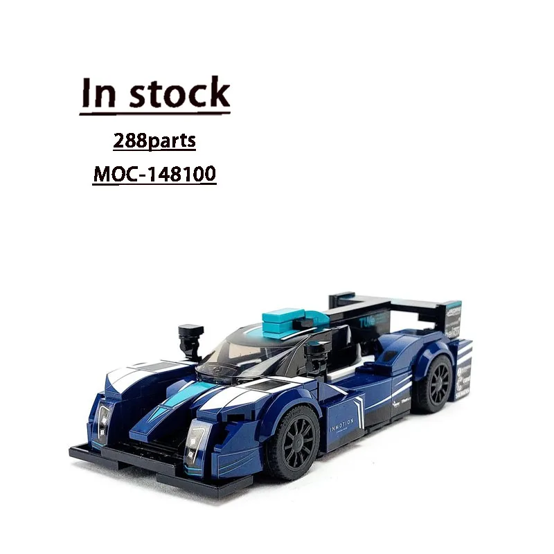 

MOC-148100 Новый классический культовый городской спортивный автомобиль, гоночный строительный блок, модель, 288 деталей, детская игрушка на день рождения для мальчиков, подарок
